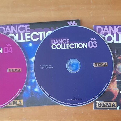 Dance Collection 3CD like new, electronic dance music pack
