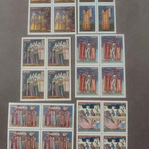 Foreign country stamps new, complete sets, unmounted mint