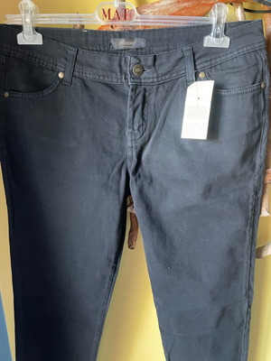 Capri elastic jeans pants size M Rococo new, black