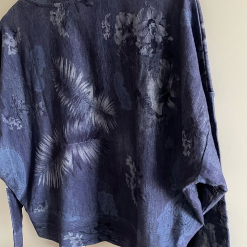 Innocent cotton denim set new, blue, size S
