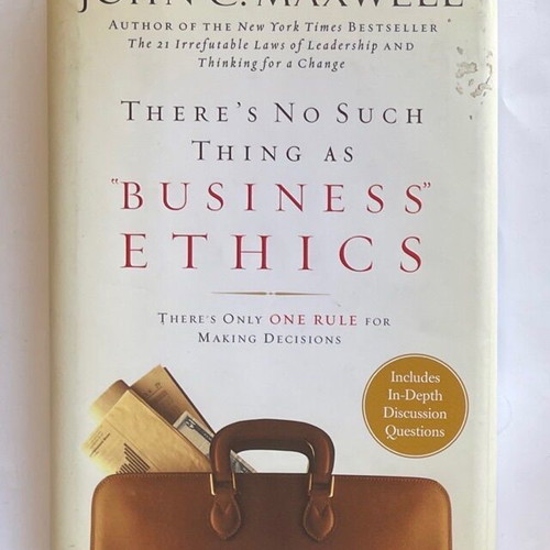 There’s No Such Thing As Business Ethics book used, English