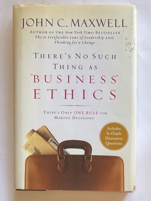 There’s No Such Thing As Business Ethics book used, English