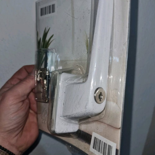 Window balcony door handle new with lock and 2 keys
