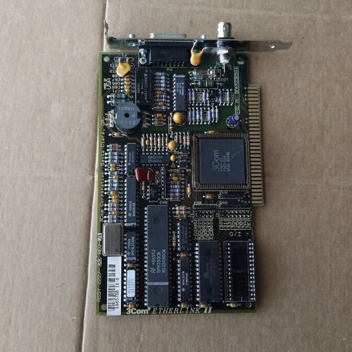 3Com 2227-04 REV.A Etherlink II 8-bit ISA Network Ethernet Card used