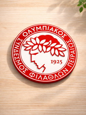 Olympiacos Emblem 3D Print new