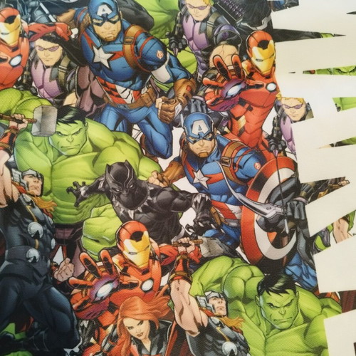 Marvel drawstring bag from H&M like new, colorful