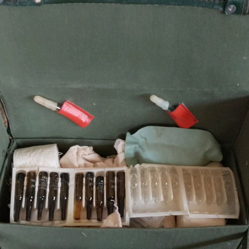 Military first aid kit from the Cold War new, collector's item
