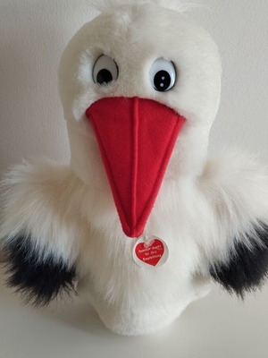 Stork Puppet Glove for Puppet Theater new, 30cm