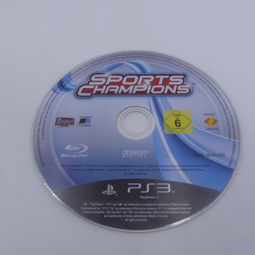Sports Champions PS3 used, Sony PlayStation 3