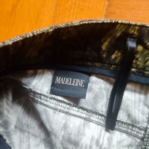 Madeleine paisley trousers in stretch velvety fabric like new