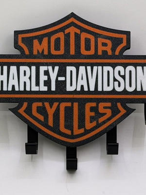 Κλειδοθήκη τοίχου Harley Davidson καινούργια, 3d εκτυπωμένη
