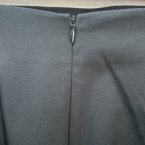 MNG midi black skirt like new, tight fit with back slit