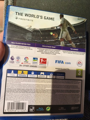 FIFA 18 PS4 game