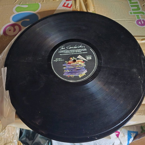 Vinyl records used, pack of 2, mix