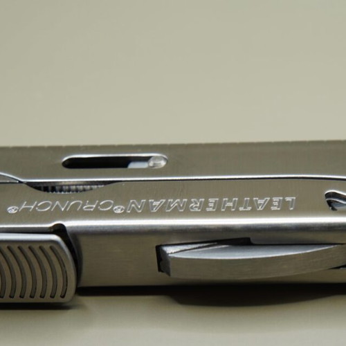 Leatherman Crunch new with leather sheath and box