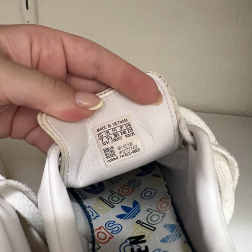 Stan Smith Adidas sneakers used, size 38.5