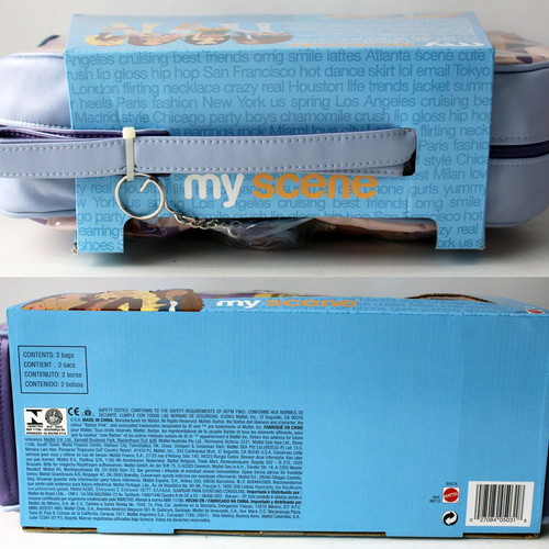 2003 My Scene Bag and Keychain Mattel new, sealed