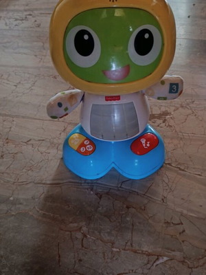 Beatbo robot used, red recording button not working