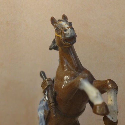 Horse figure used, toy