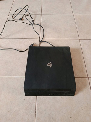 PS4 Pro with games and 2 controllers like new