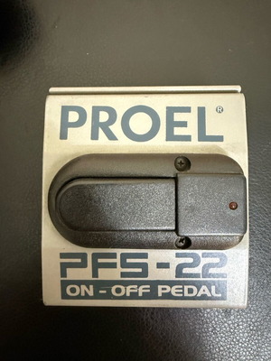 Proel PFS foot switch πεταλιέρα μεταχειρισμένη