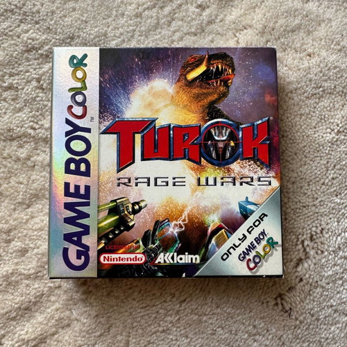 Turok Rage Wars Game Boy Color like new