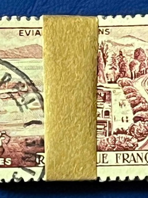 French stamps bundle like new, approx. 30 identical pieces