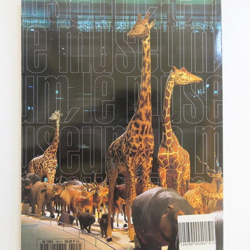 Beaux Arts magazine used for National Museum of Natural History 1994