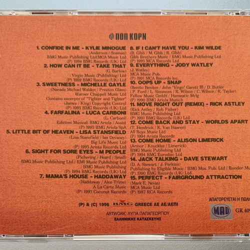 Perfect Hits CD used, pop