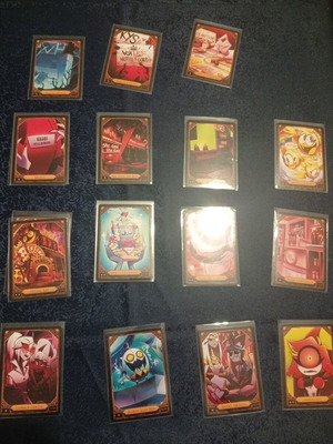 Hazbin Hotel Season 2 1st Edition Trading Card Bundle like new