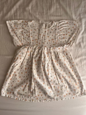 Petit Indi floral cotton dress for 4-year-old girls