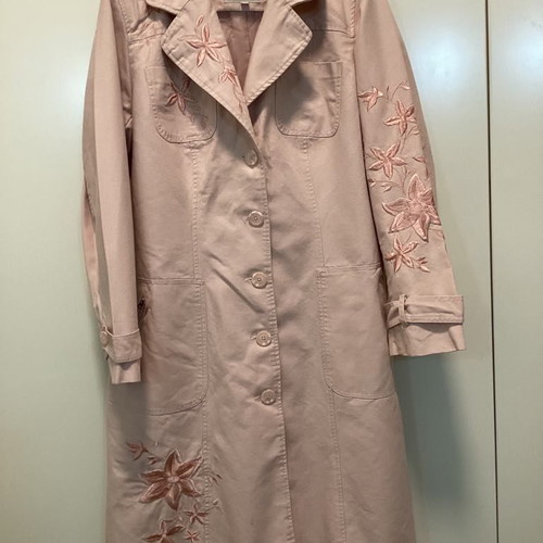 Bon 'A Parte XXL beige trench coat like new cotton lined