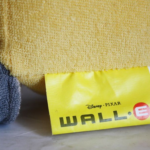Wall E plush bath toy sponge Disney Pixar new