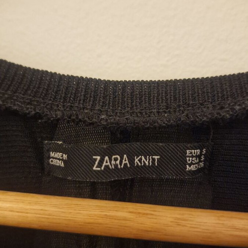 Zara blouse black size small like new
