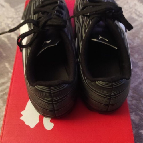 Puma football shoes size 37 used, black