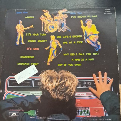 It's Hard The Who vinyl record used, good condition
