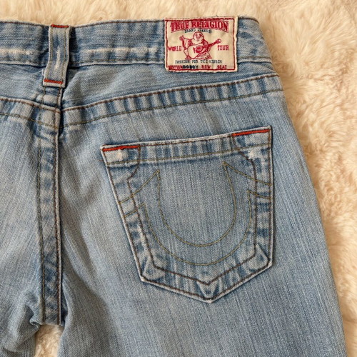 True Religion Bobby women's jeans 27, like new, Y2K bootcut
