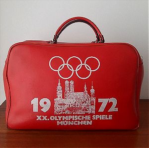 Ολυμπιακοί Αγώνες Μόναχο 1972 Τσάντα  Αθλητική Τσάντα Χειρός Γυμναστηρίου vintage ρετρό