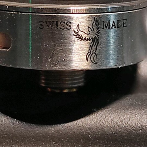 E Phoenix RTA Swiss Made stainless steel used