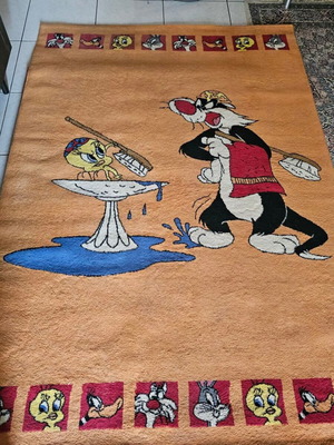 Sylvester and Tweety children's rug used 160x230
