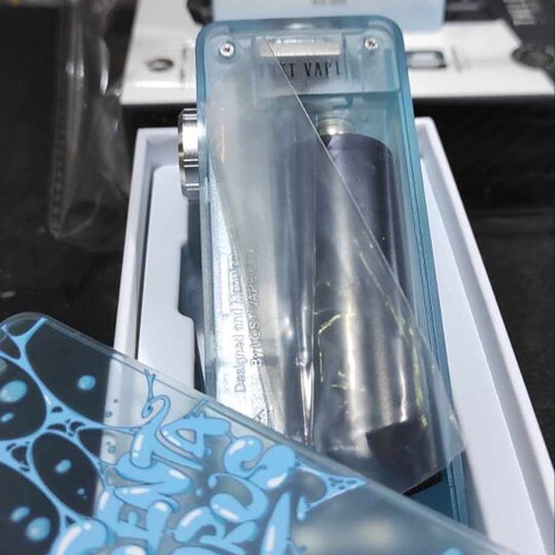 Lost Vape Centaurus N100 Box Mod like new, blue waves