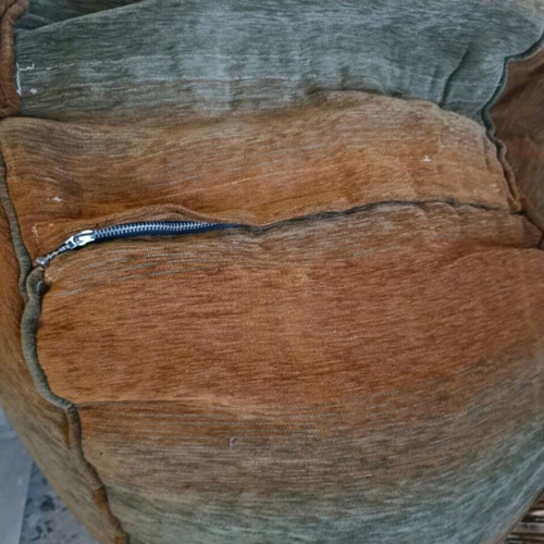 Living room pouf used large size with soft filling