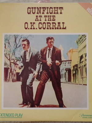 Gunfight at the O.K. Corral LaserDisc σαν καινούργιο