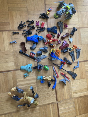 Lego Hero Factory Rocka 3.0 and Power Miners Crystal King sets