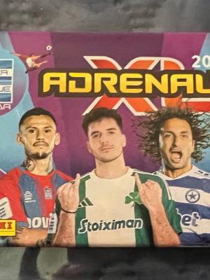 Πακέτο 130 νέων κλειστών φακελακίων Adrenalyn XL 2024-25