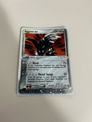 Aggron Ex 95/100 SS Holofoil Rare like new
