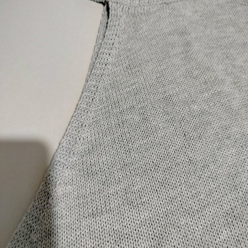 SheIn knitted top large new, gray