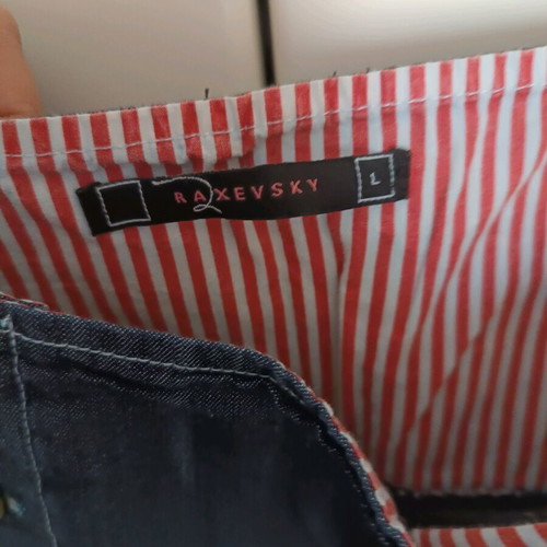 Raxevsky high waist denim pants like new