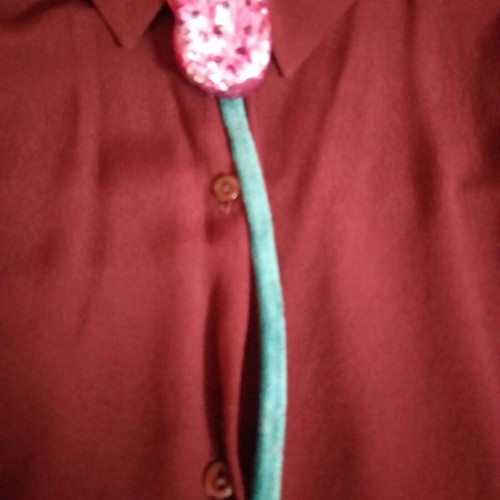 Tulip pin with long stem new