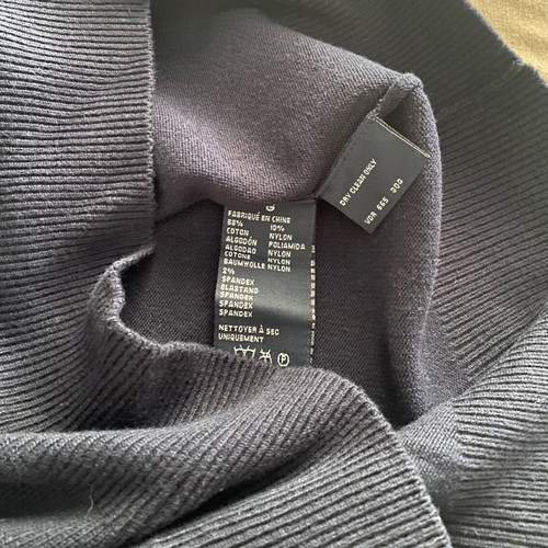 Nautica sweater used, men's, size Large, blue and white